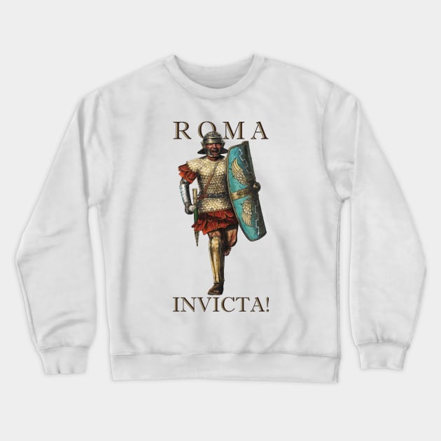 Roma Invicta! Crewneck Sweatshirt by WonderWebb